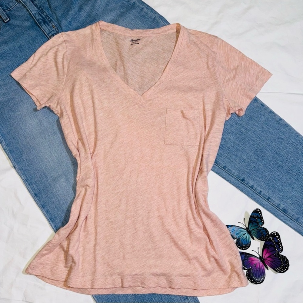 Madewell Pink Short Sleeve Tee